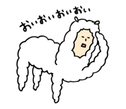 The Alpaca Sticker 2 sticker #8633008