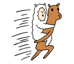 The Alpaca Sticker 2 sticker #8633015