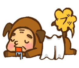 Old man the dog sticker #8633083