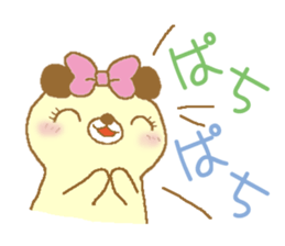 Ribbon bear princess 2 sticker #8633114