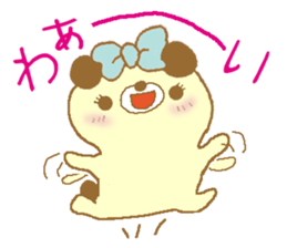 Ribbon bear princess 2 sticker #8633123