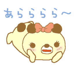 Ribbon bear princess 2 sticker #8633131