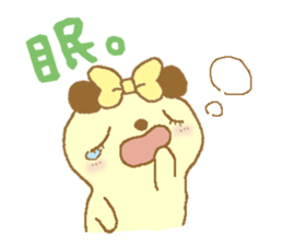 Ribbon bear princess 2 sticker #8633134