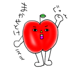 Dokidoki Apple sticker #8633181