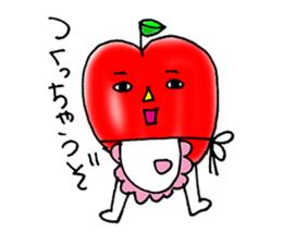 Dokidoki Apple sticker #8633183
