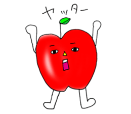 Dokidoki Apple sticker #8633189