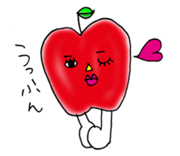 Dokidoki Apple sticker #8633199