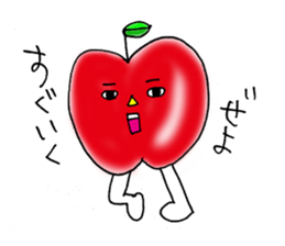Dokidoki Apple sticker #8633200