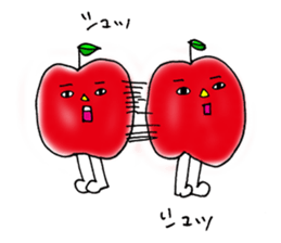 Dokidoki Apple sticker #8633201