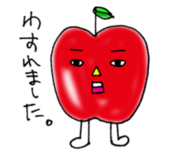 Dokidoki Apple sticker #8633204