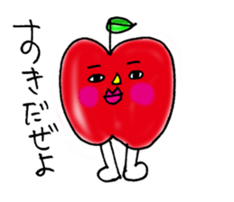 Dokidoki Apple sticker #8633209