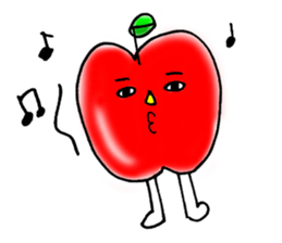 Dokidoki Apple sticker #8633211