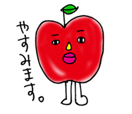 Dokidoki Apple sticker #8633212