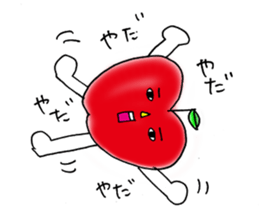 Dokidoki Apple sticker #8633214