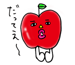Dokidoki Apple sticker #8633215