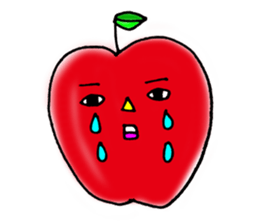 Dokidoki Apple sticker #8633216