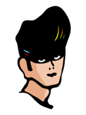 Men's faces sticker #8634141