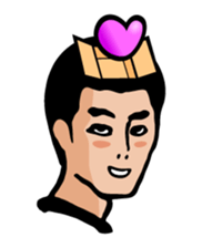 Men's faces sticker #8634146