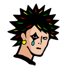 Men's faces sticker #8634167