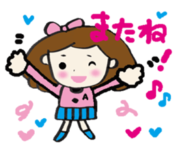 Girl A-ko sticker #8634902