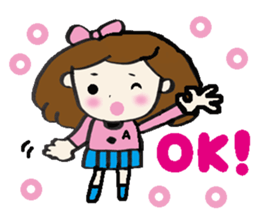 Girl A-ko sticker #8634903