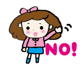 Girl A-ko sticker #8634904