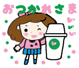 Girl A-ko sticker #8634905