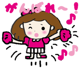 Girl A-ko sticker #8634913