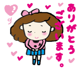 Girl A-ko sticker #8634914