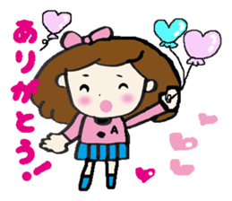 Girl A-ko sticker #8634915