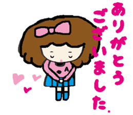 Girl A-ko sticker #8634916