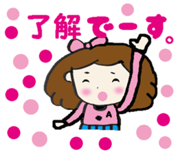 Girl A-ko sticker #8634919