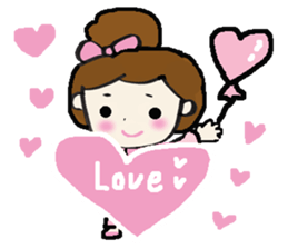 Girl A-ko sticker #8634933