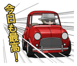 Mini size, cute car sticker #8635018