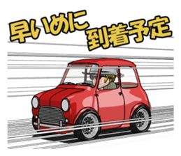 Mini size, cute car sticker #8635022