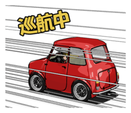 Mini size, cute car sticker #8635024