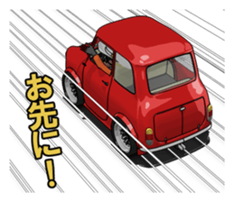 Mini size, cute car sticker #8635027