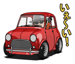 Mini size, cute car sticker #8635029