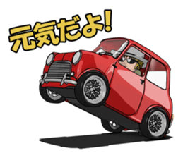 Mini size, cute car sticker #8635030