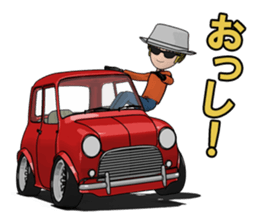 Mini size, cute car sticker #8635035