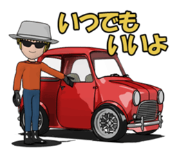 Mini size, cute car sticker #8635036