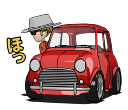 Mini size, cute car sticker #8635041