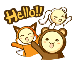 Animask : Bearon & the Gang sticker #8635938