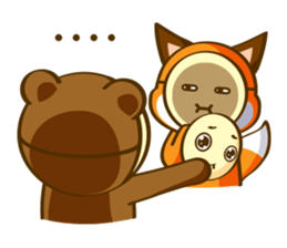 Animask : Bearon & the Gang sticker #8635943