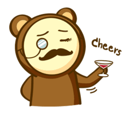 Animask : Bearon & the Gang sticker #8635944