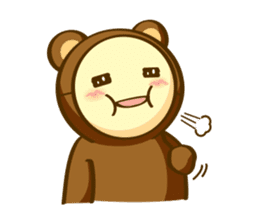 Animask : Bearon & the Gang sticker #8635963