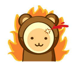 Animask : Bearon & the Gang sticker #8635965