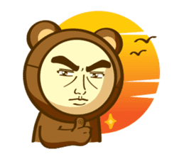 Animask : Bearon & the Gang sticker #8635966