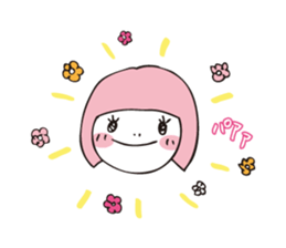 Muu and a cat 2 autumn and winter sticker #8636123