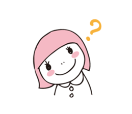 Muu and a cat 2 autumn and winter sticker #8636129